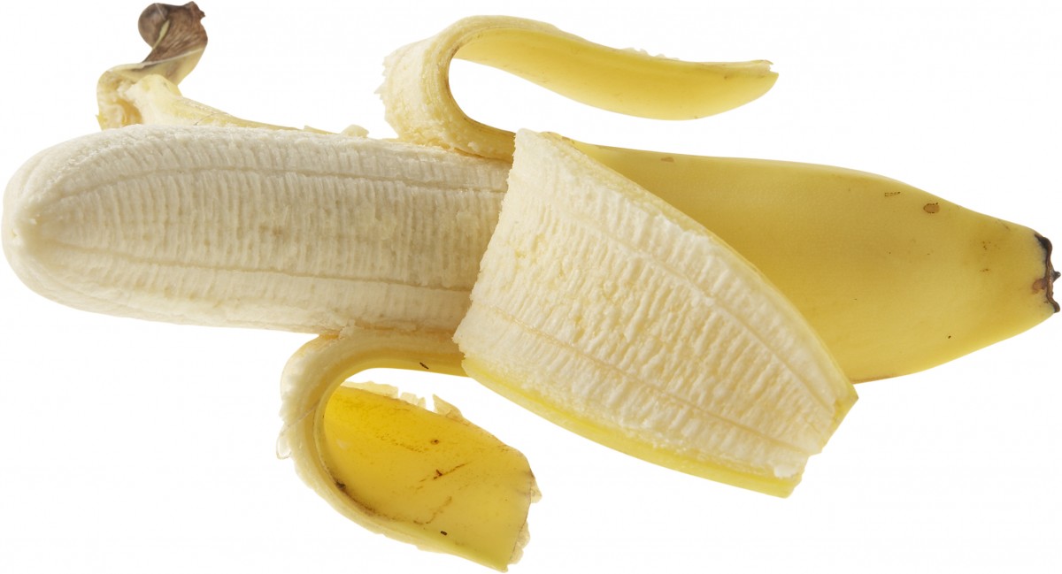 banana peeled